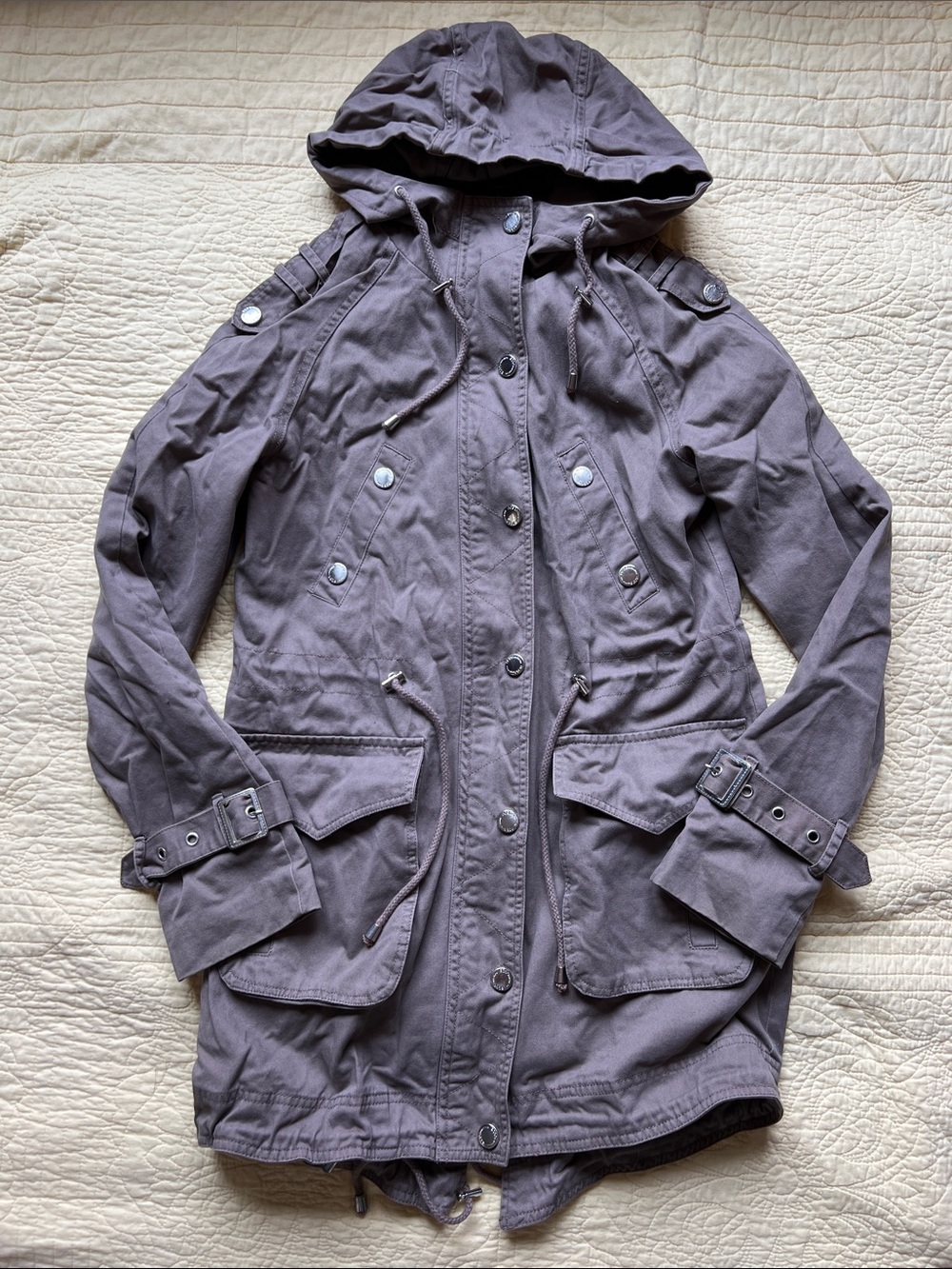 BCBGeneration Utilitarian Hooded Jacket